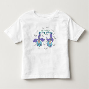 Thing 1 Thing 2 Kind of a Batty Thing Toddler T-Shirt