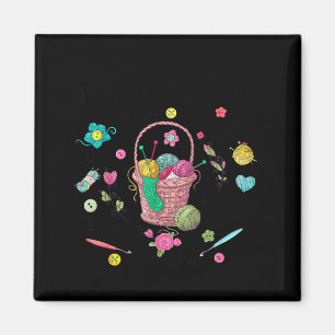 Thing I Do In My Spare Time Crochet Funny Crocheti Magnet