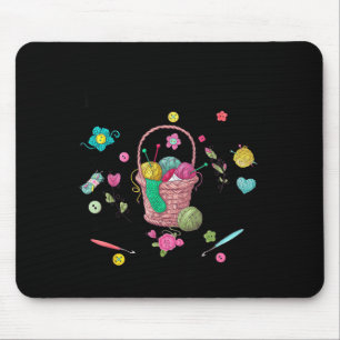 Thing I Do In My Spare Time Crochet Funny Crocheti Mouse Pad