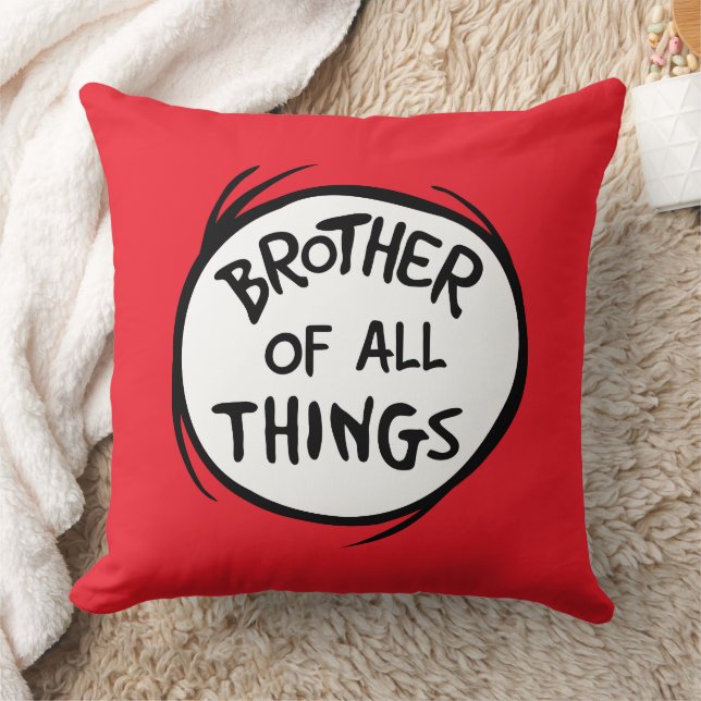 Thing One Thing Two - Brother of all Things Cushion (Blanket)