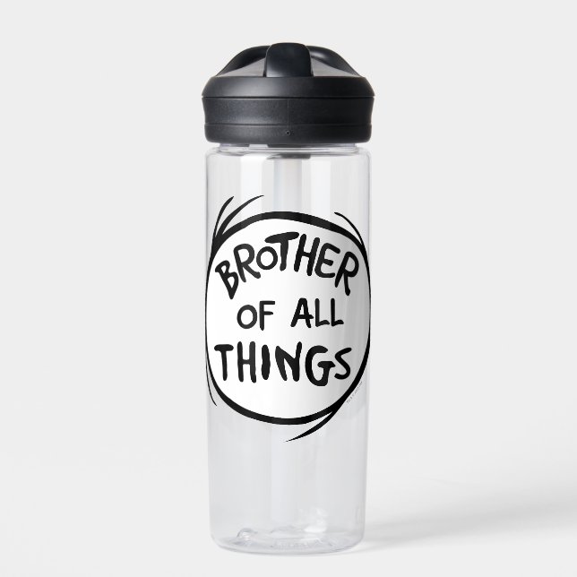 Thing One Thing Two - Brother of all Things Water Bottle (Front)