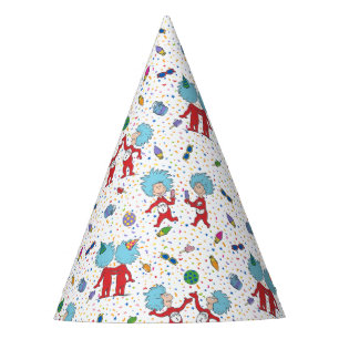 Thing One Thing Two Celebration Pattern Party Hat