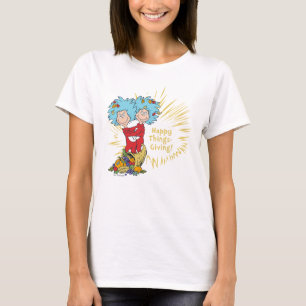 Thing One Thing Two Happy Things-Giving! T-Shirt