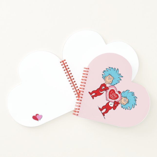 Thing One Thing Two I Love You Notebook (Inside)