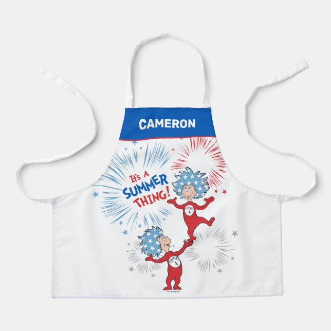 Thing One Thing Two It's A Summer Thing Apron (Front)