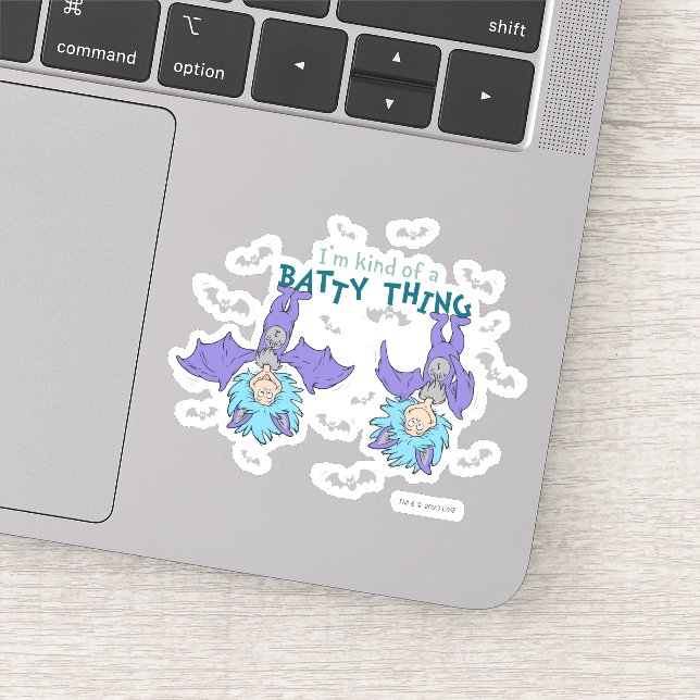 Thing One Thing Two Kind of a Batty Thing (Detail)