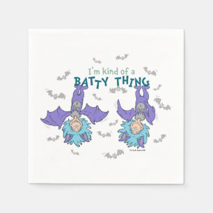 Thing One Thing Two Kind of a Batty Thing Napkin