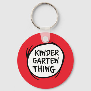 Thing One Thing Two - Kindergarten Thing Key Ring