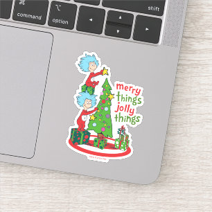 Thing One Thing Two Merry Things Jolly Things