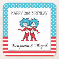 Thing One Thing Two | Twins Birthday