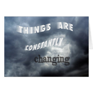 Things Change