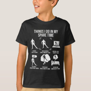 Things do in spare time cross-county skiing T-Shirt