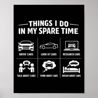 Things do in spare time mechanic garage carThings  Poster