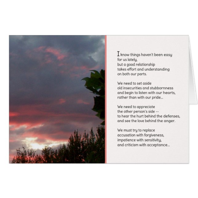 Things haven't been easy lately...Relationships (Front Horizontal)