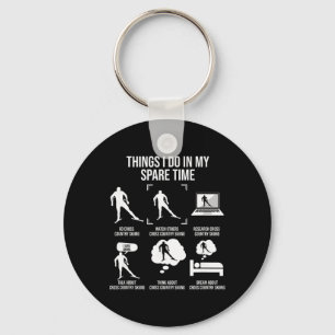 Things I Do In My Spare Time, Cross-county Skiing  Key Ring