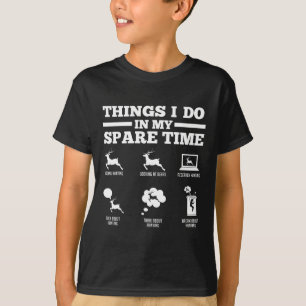 Things I Do In My Spare Time Deers T-Shirt