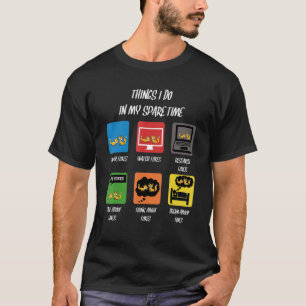 Things I Do In My Spare Time Foxes T-Shirt