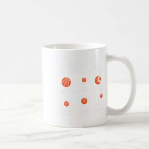 Things I Do In My Spare Time Funny Basketball Love Coffee Mug