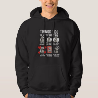 Things I Do In My Spare Time, Funny Raccoons Hoodie