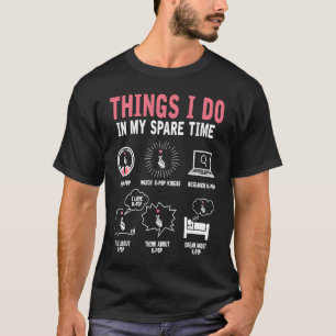 Things I Do In My Spare Time K Pop Korean Pop Musi T-Shirt
