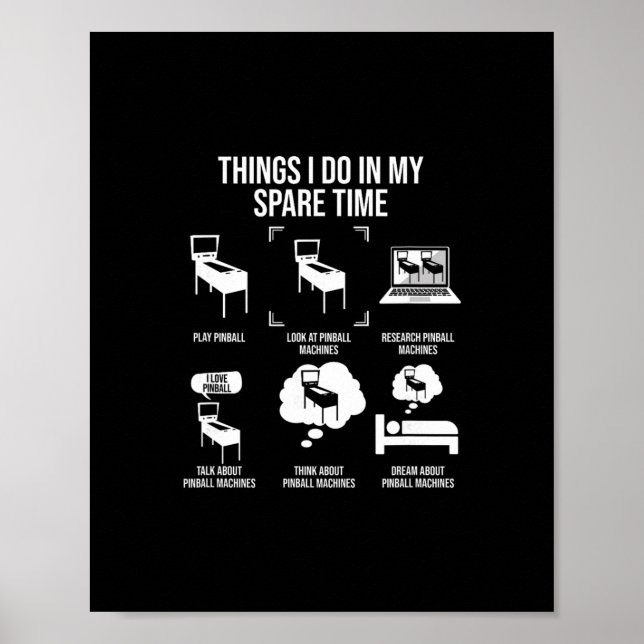Things I Do In My Spare Time  Poster (Front)