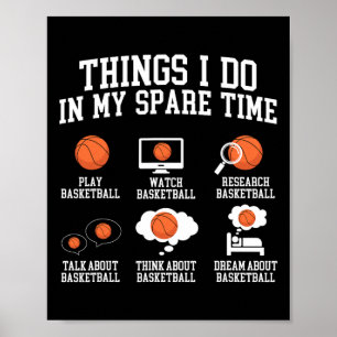 Things I Do In My Spare Time - Sketll Player Fan  Poster
