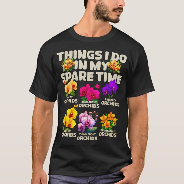 Things I Do In My Spare Time T-Shirt (Front)
