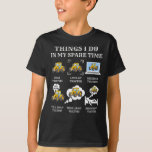 Things I Do In My Spare Time Tractor T-Shirt<br><div class="desc">Things I Do In My Spare Time Tractor</div>