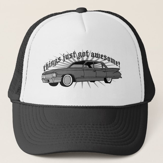 Things just got Awesome! Trucker Hat (Front)