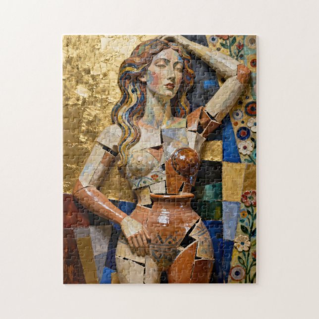 Things Keep Falling Apart – A Fragmented Portrait Jigsaw Puzzle (Vertical)