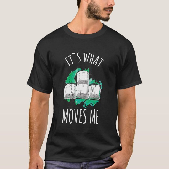 Things That Move Me Wasd Keyboard Gaming Keyboard  T-Shirt (Front)