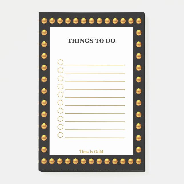 Things To Do Post-it Notes (Front)