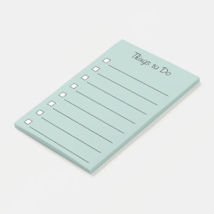 Things To Do Post It Notes