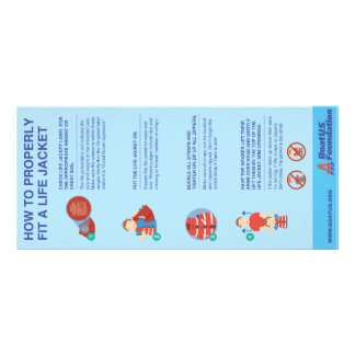 Things to Know About Life Jackets Rack Card