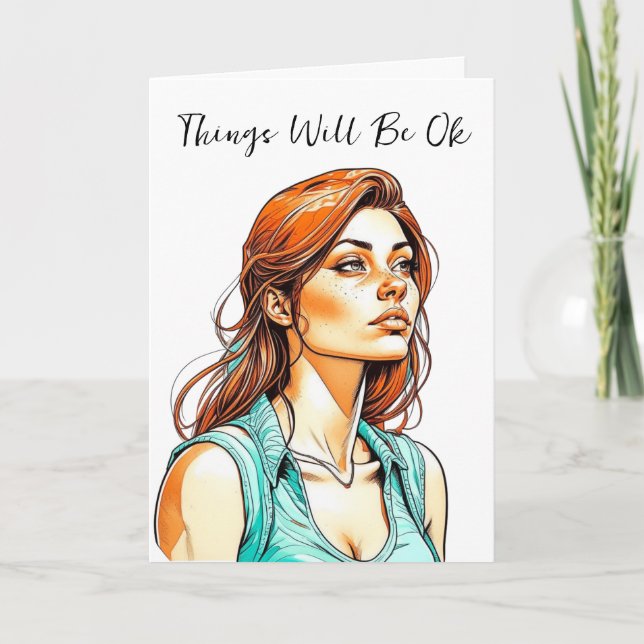 Things Will Be Ok | I Promise Card (Front)
