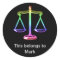 Think About Justice - Law sticker