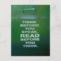 Think Before You Speak Wise Words