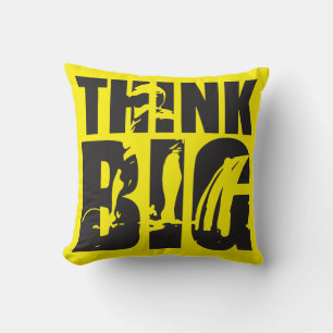 Think Big - Gym Motivation Cushion