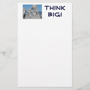 Think Big! stationery Mens Driftwood Ocean Beach