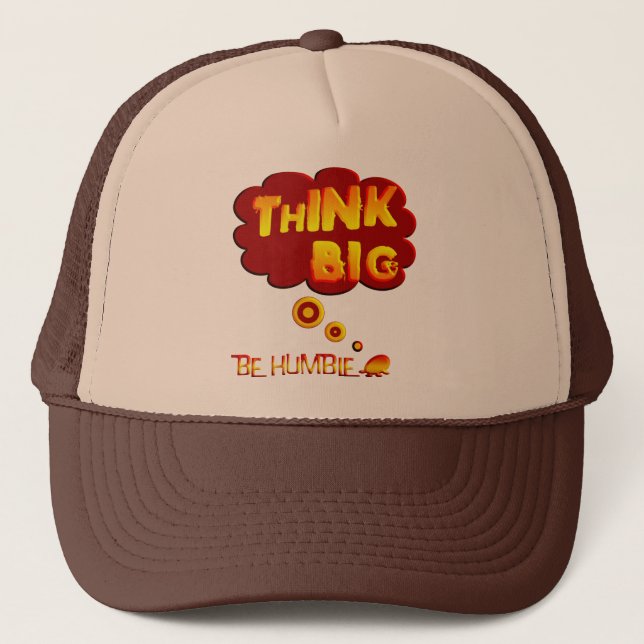 Think Big Trucker Hat (Front)