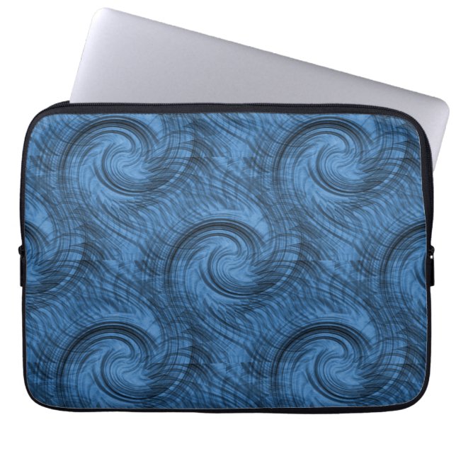 Think Blue..... Laptop Sleeve (Front)