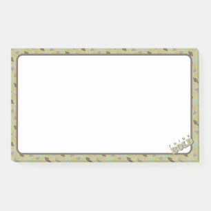 Think Bold Brainstorming Olive Green  Post-it Notes