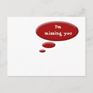 Think Bubble Postcard