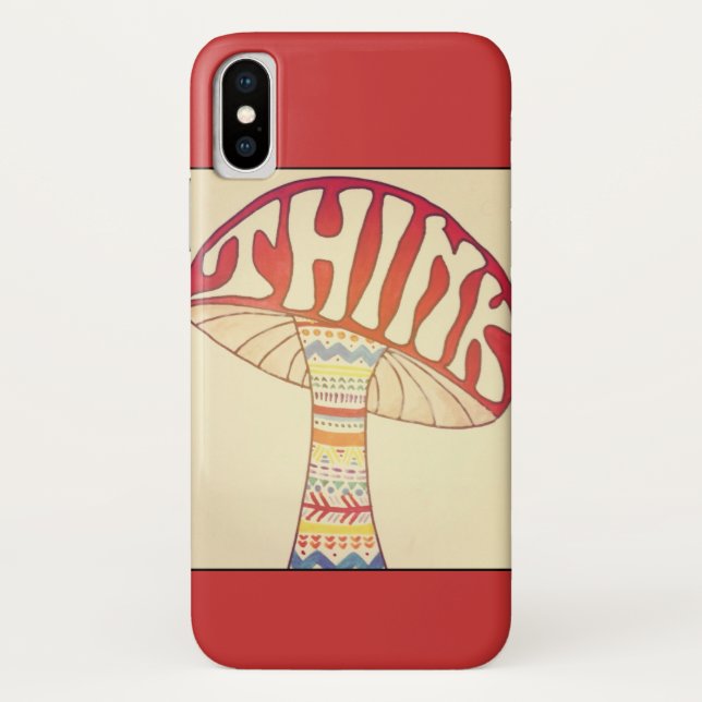 Think by Megaflora Design Case-Mate iPhone Case (Back)