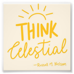 Think Celestial Photo Print
