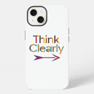 Think Clearly iPhone 13 Case
