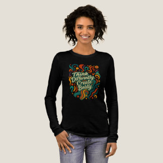 Think Differently. Create Boldly. — Fearless Minds Tri-Blend Shirt