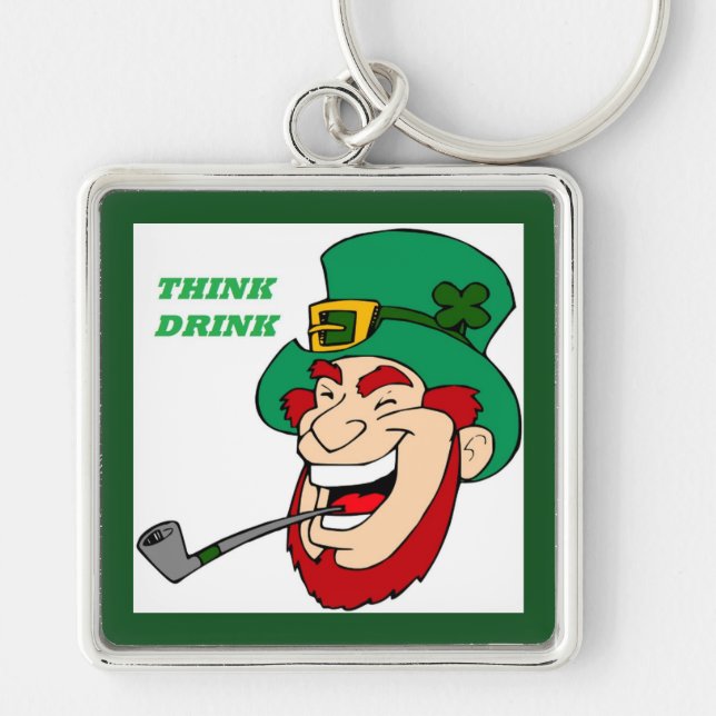 THINK DRINK KEY RING (Front)