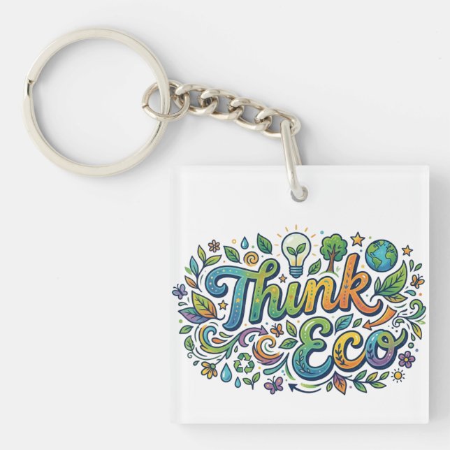 Think Eco Key Ring (Front)