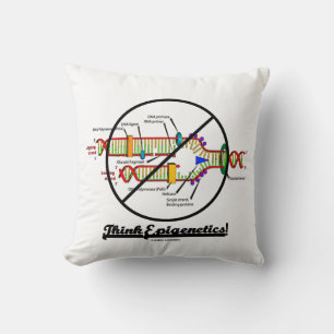 Think Epigenetics! DNA Replication Cross-Out Humou Cushion